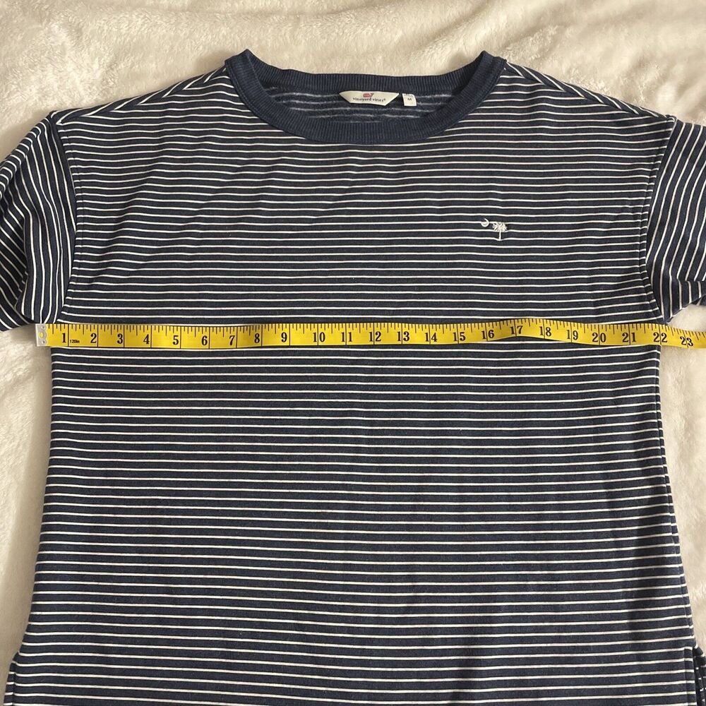 Vineyard Vines Striped Long Sleeve Pullover Blue with white stripes XL - Picture 8 of 10